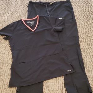 Grey's anatomy uniform top with pants